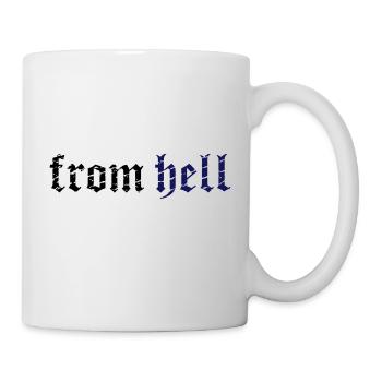 from hell_vec_2 de - Tasse - Weiß - Rechts