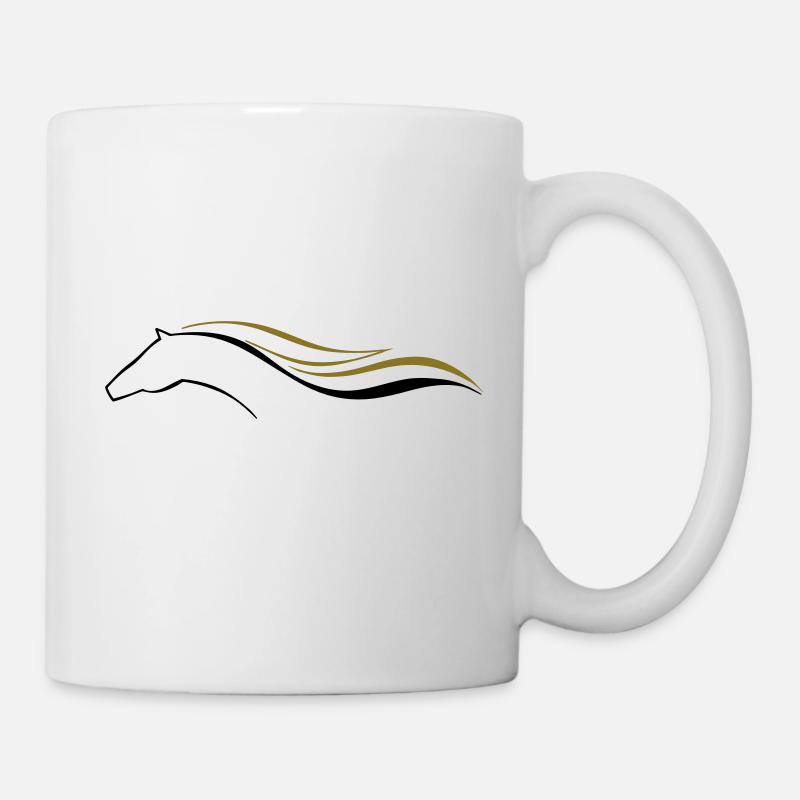 horse 2 - Tasse - Weiß