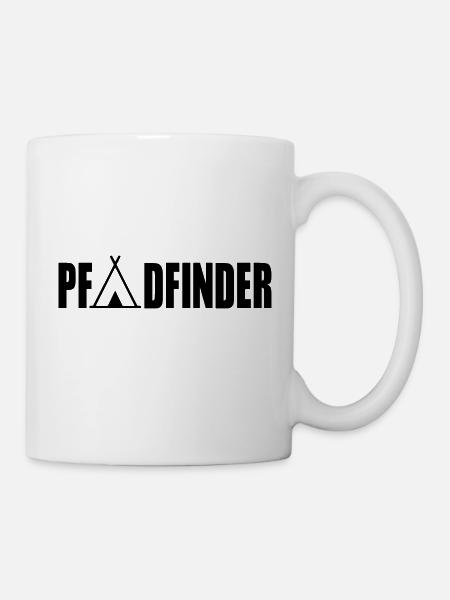 Pfadfinder - Tasse - Weiß