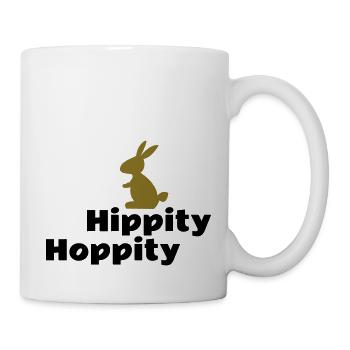 hase - Tasse - Weiß - Rechts