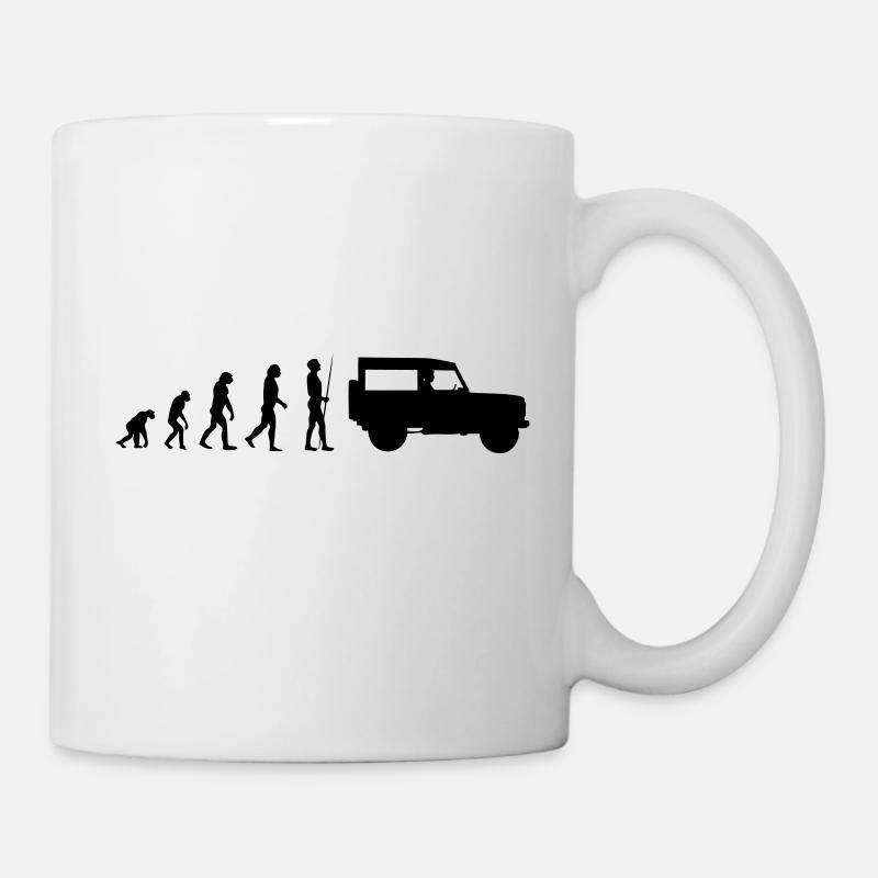 landroverevolution - Tasse - Weiß