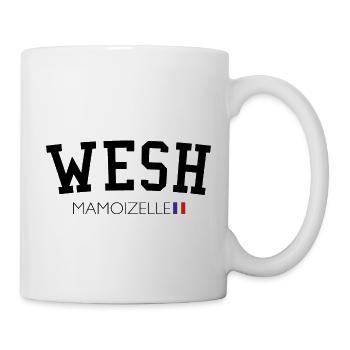 WESH - Mug blanc - blanc - Droite