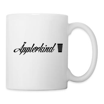 Äpplerkind Frankfurt - Stadtgeschenke - Tasse - Weiß - Rechts