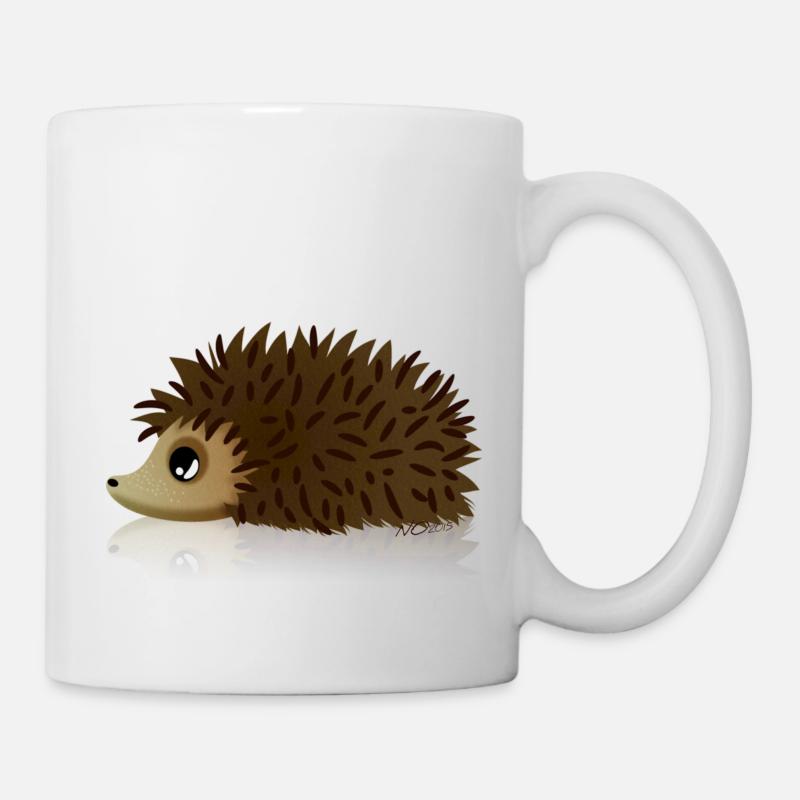 Hérisson - Mug blanc - blanc