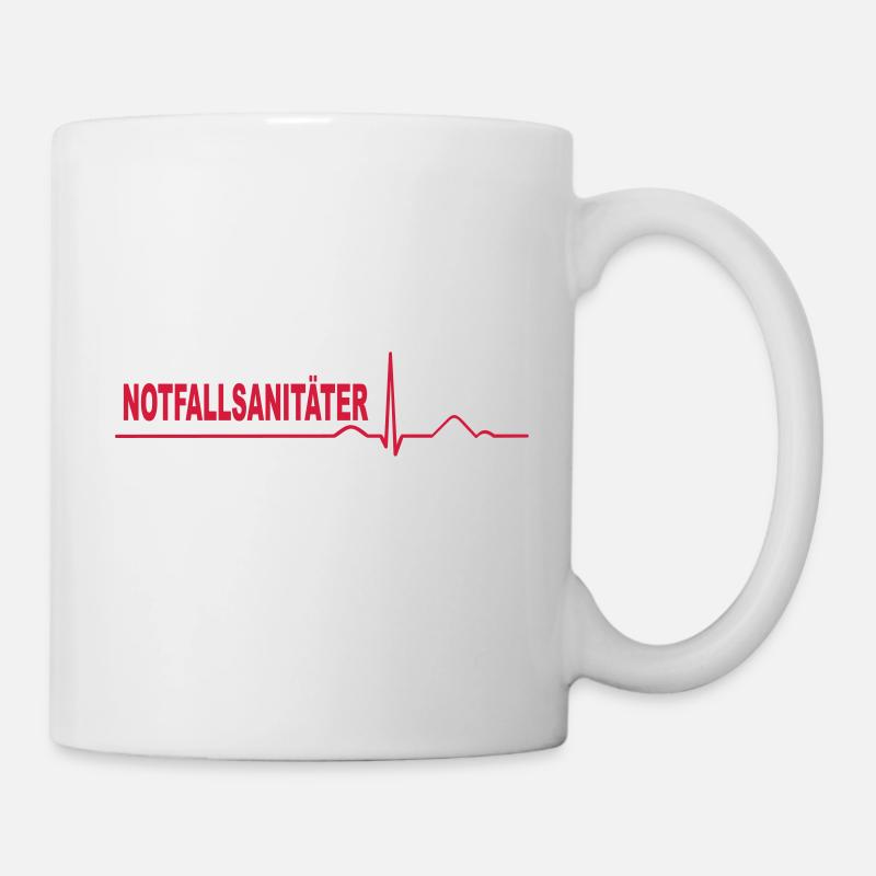 Notfallsanitäter - Tasse - Weiß