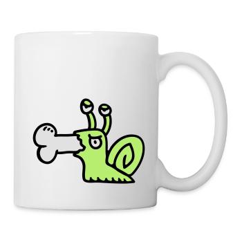 Carnivore ver 3 - Mug blanc - blanc - Droite