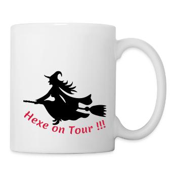 Hexe-on-Tour - Tasse - Weiß - Rechts
