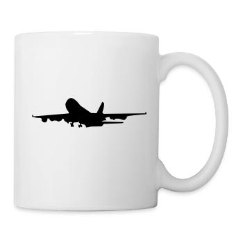 airplane_takeoff - Tasse - Weiß - Rechts