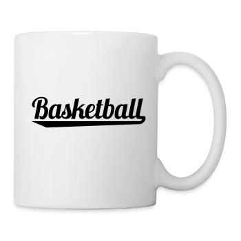 Basketball - Tasse - Weiß - Rechts