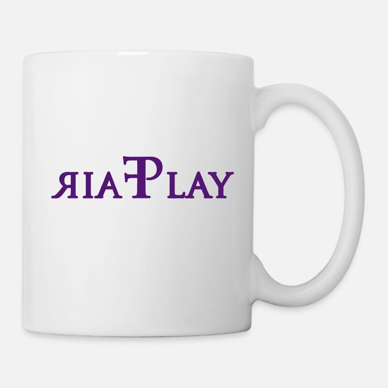 logo FP rose - Mug blanc - blanc