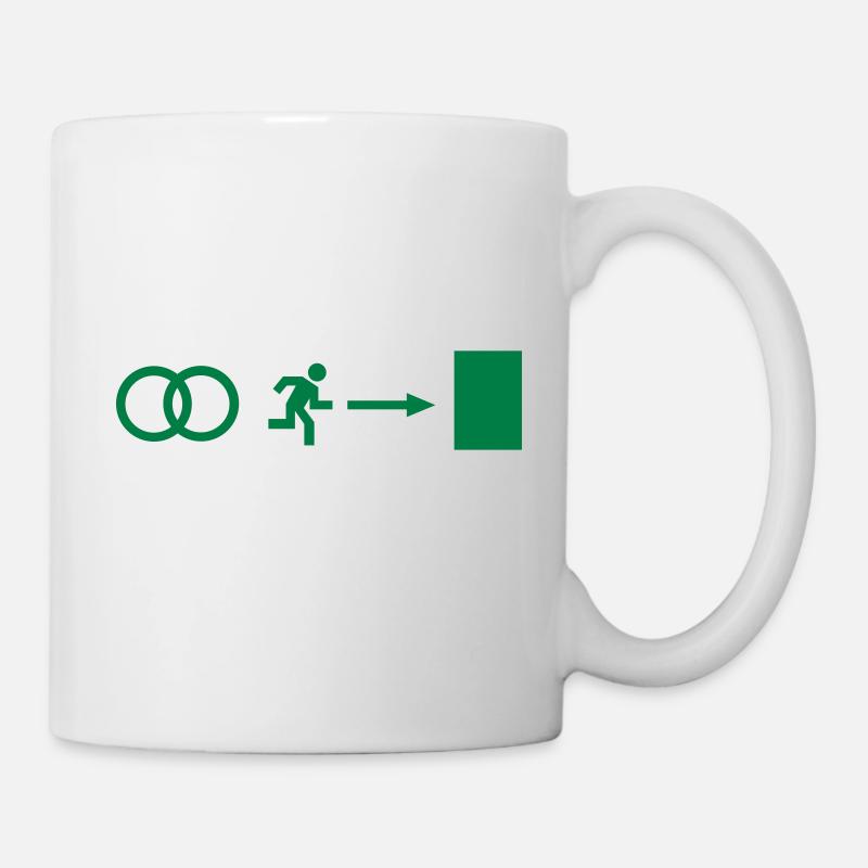 Hochzeit - Junggeselle - Tasse - Weiß