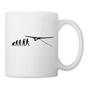 evolution segelfliegen - Tasse - Weiß - Rechts