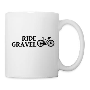 Ride Gravel - Mug - white - Right