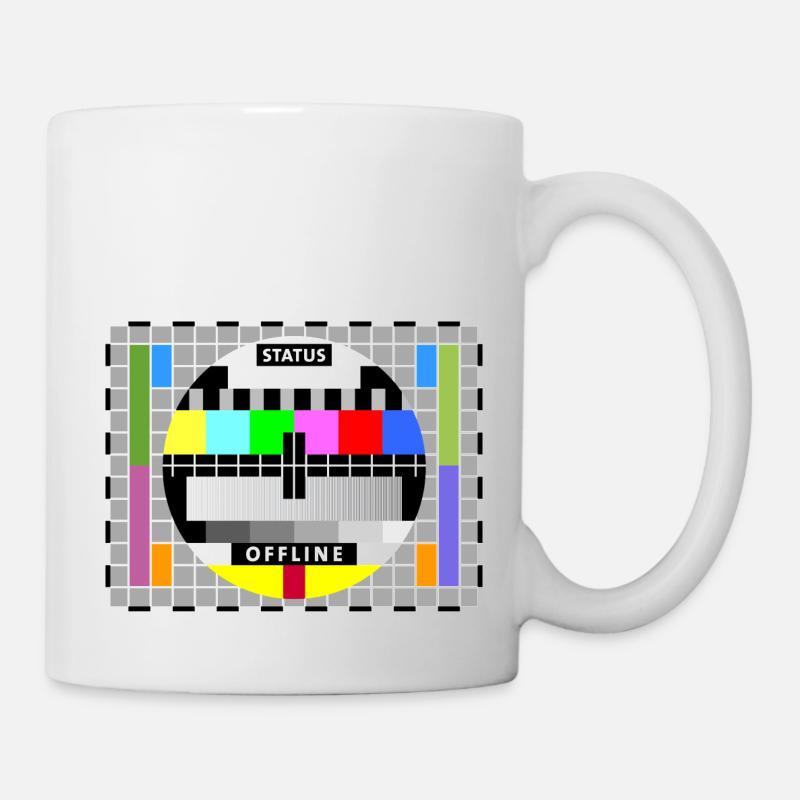 Testbild Display screen test card offline Big Bang - Tasse - Weiß