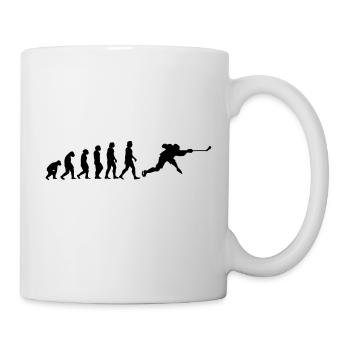 evolution hockey - Tasse - Weiß - Rechts