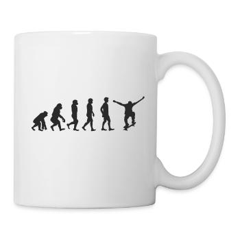 Evolution Skater - Tasse - Weiß - Rechts
