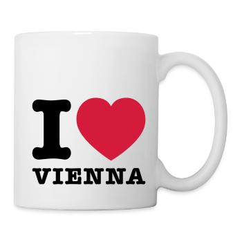 I Love Vienna 2 - Mug - white - Right