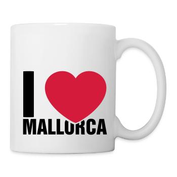 I love Mallorca - Tasse - Weiß - Rechts