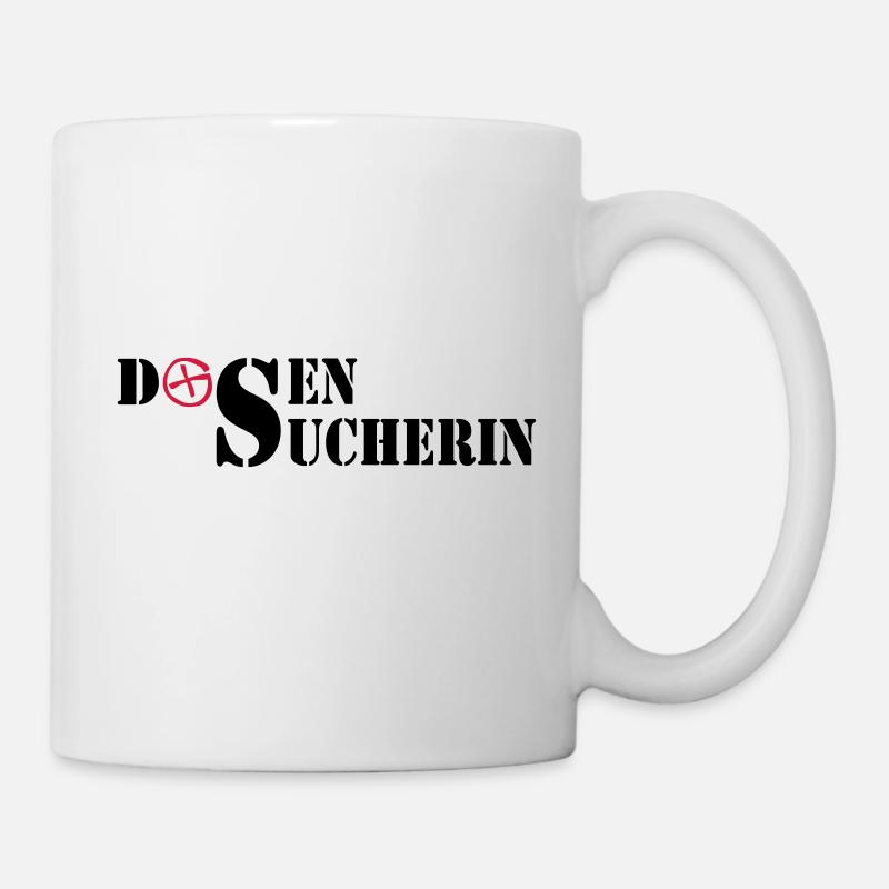 Dosensucherin - 2colors - 2011 - Tasse - Weiß