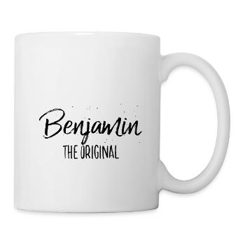 Benjamin - Tasse - Weiß - Rechts