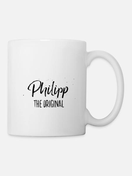 Philipp - Tasse - Weiß