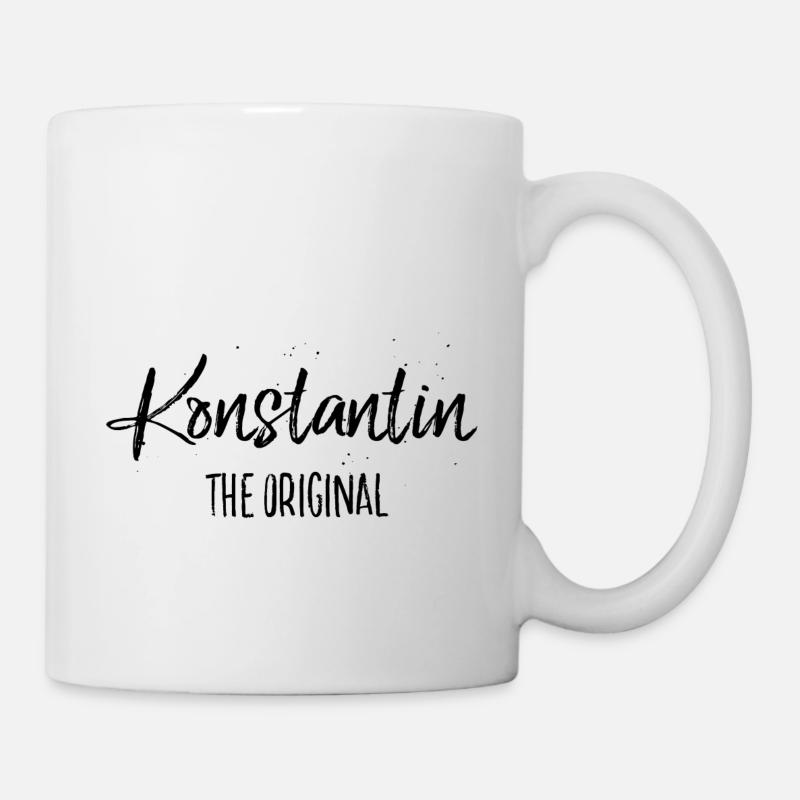 Konstantin - Tasse - Weiß
