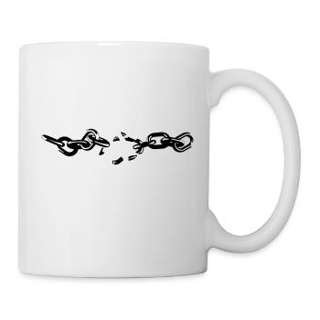 Broken Chain - Mug - white - Right