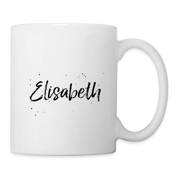 Elisabeth - Tasse - Weiß - Rechts