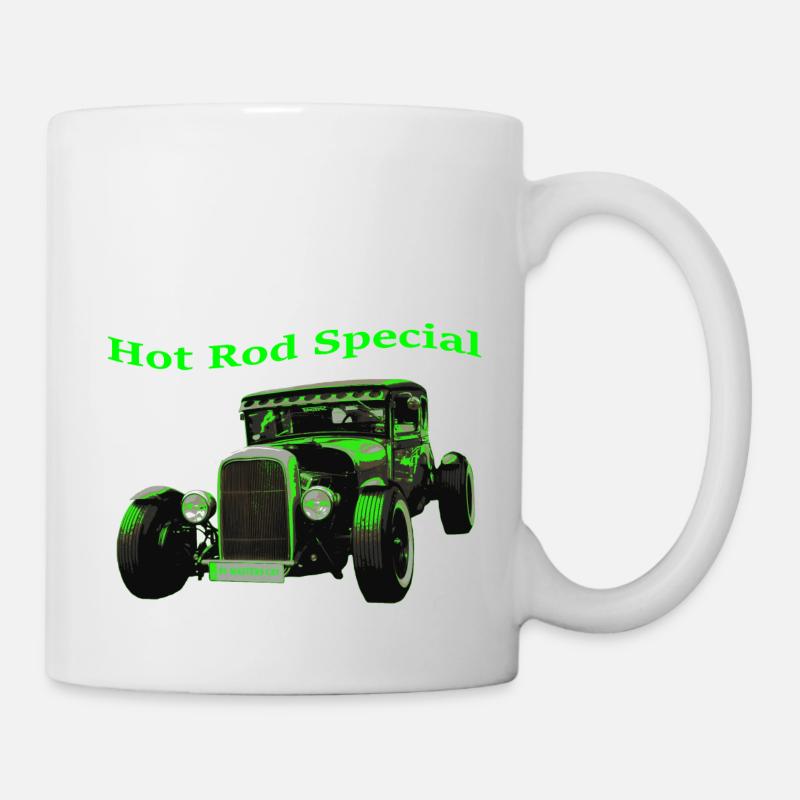 Hot Rod - Mug - white
