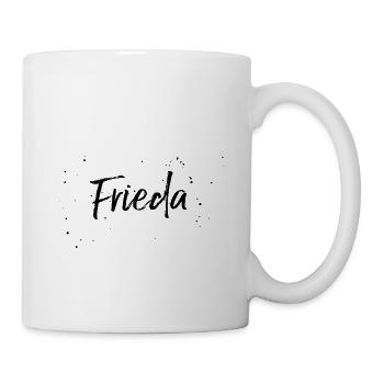 Frieda - Tasse - Weiß - Rechts