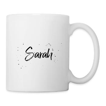Sarah - Tasse - Weiß - Rechts
