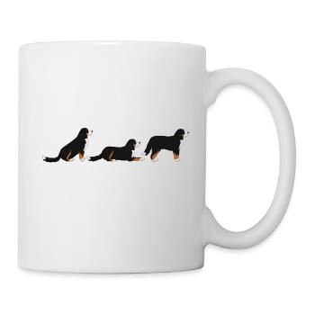place get Bernese mountain dog - Mug - white - Right