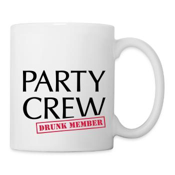 Party Crew - already Drunk Member * Hangover team - Mug - white - Right