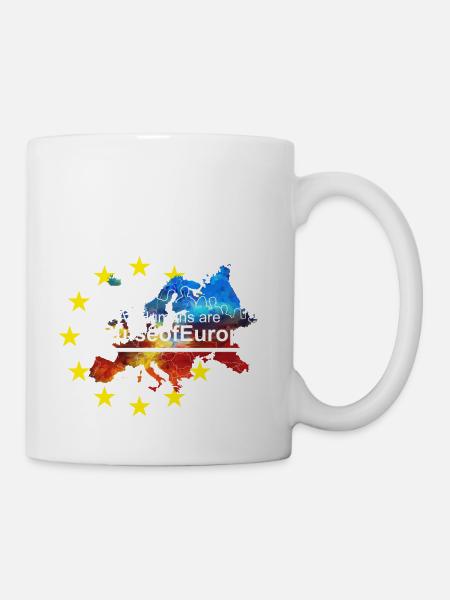Pulse of Europe - Tasse - Weiß