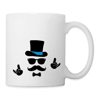 Hispter cool mariage EVG EVJF fête anniversaire - Mug blanc - blanc - Droite