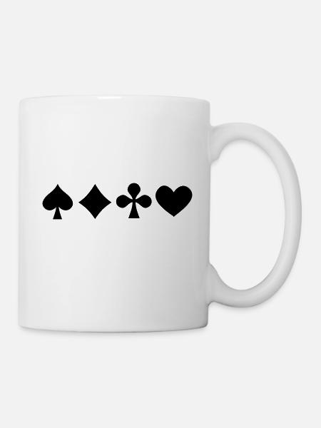 Poker - Mug - white