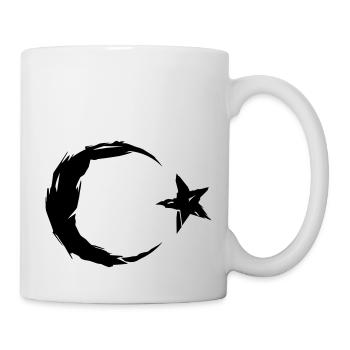 Turkey Flag - Tasse - Weiß - Rechts
