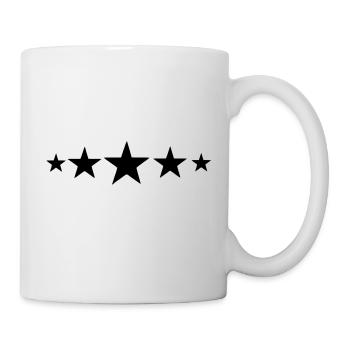 *** 5 stars - Tasse - Weiß - Rechts