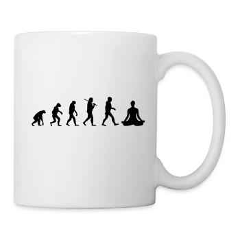yoga - Tasse - Weiß - Rechts