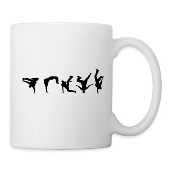 breakdance - Tasse - Weiß - Rechts
