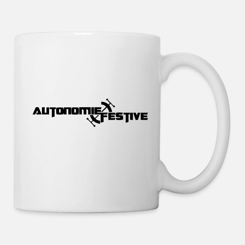 festlichen Autonomie - Tasse - Weiß