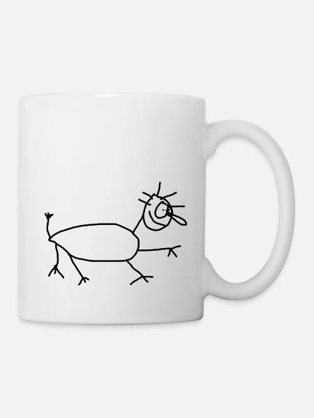 Hundi - Tasse - Weiß