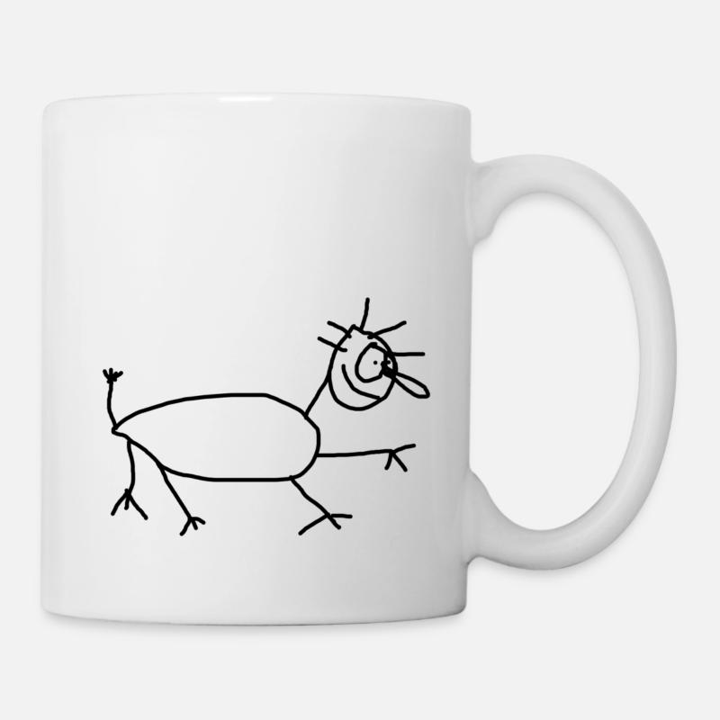 Hundi - Tasse - Weiß