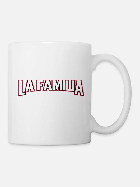 LA FAMILIA - Tasse - Weiß