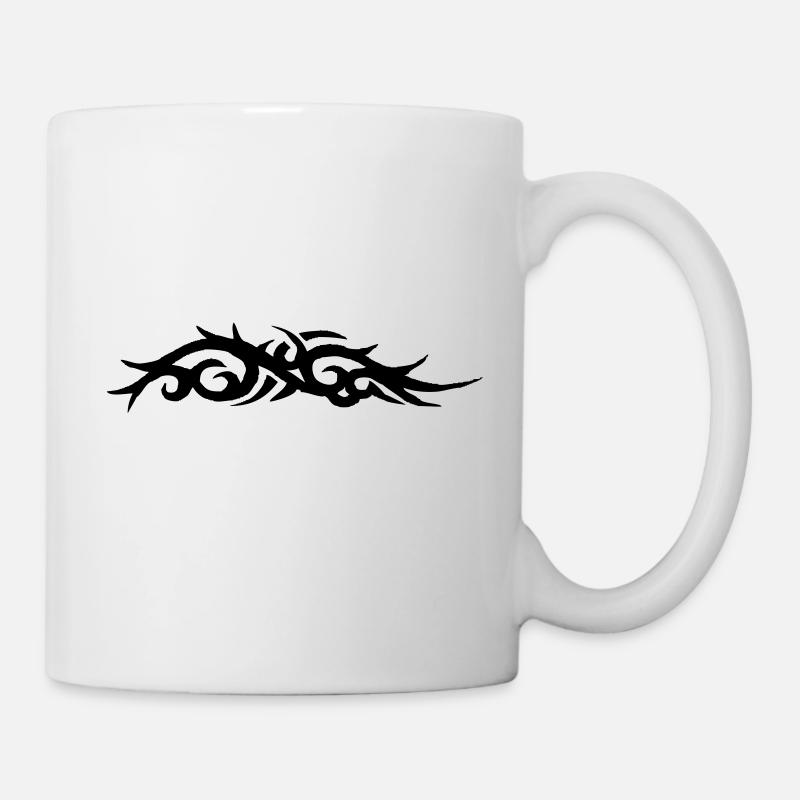 tribal tattoo - Mug blanc - blanc