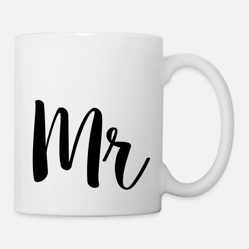 mr simple - Tasse - Weiß