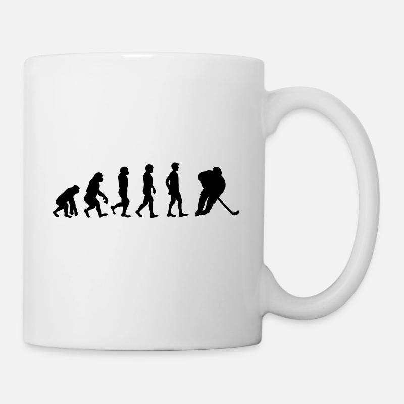 Evolution Eishockey - Tasse - Weiß