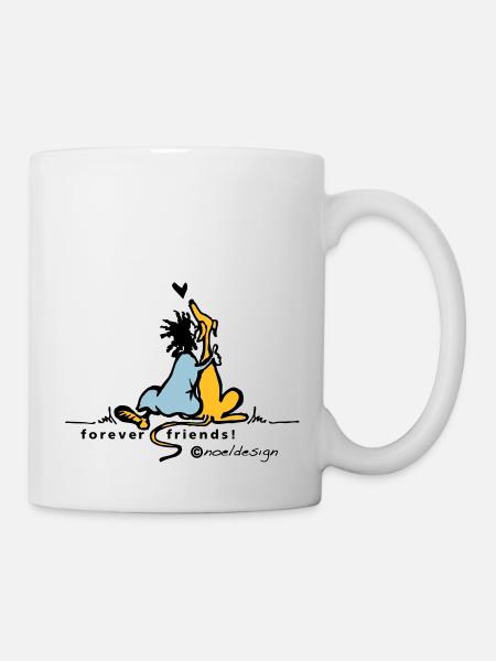 toujours amis - Mug blanc - blanc