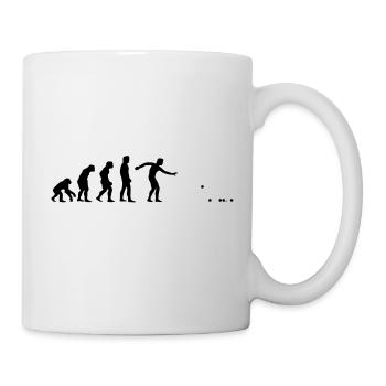 petanque - Mug blanc - blanc - Droite