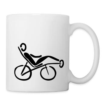 Recumbent Bike - Mug - white - Right